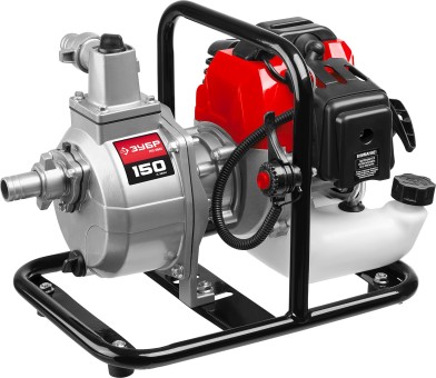 Мотопомпа бензиновая МП-150 ЗУБР 150 л/мин Мотопомпа бензиновая МП-150 ЗУБР 150 л/мин