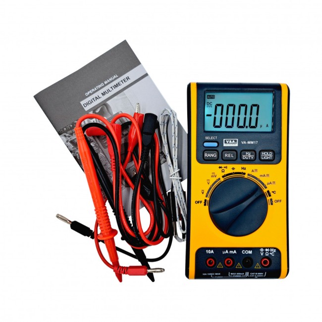 Мультиметр цифровой VA-MM17 Мультиметр цифровой VA-MM17