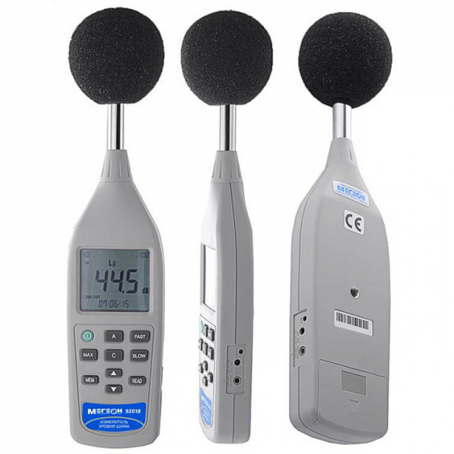 Чувствительный шумомер МЕГЕОН 92018 Чувствительный шумомер МЕГЕОН 92018