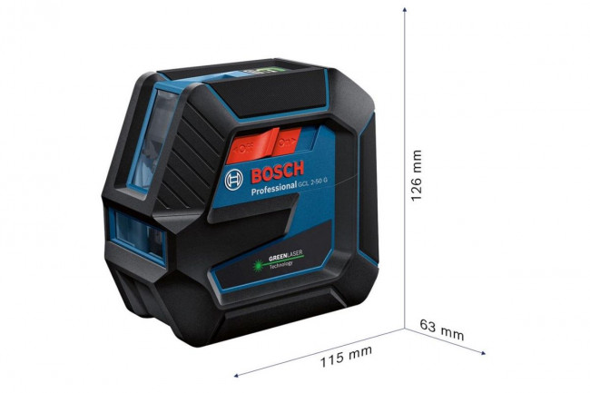 Лазерный уровень Bosch GCL 2-50 G + DK 10 (0.601.066.M02) Лазерный уровень Bosch GCL 2-50 G + DK 10 (0.601.066.M02)