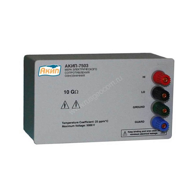 Мера сопротивления АКИП-7503-200МОм Мера сопротивления АКИП-7503-200МОм