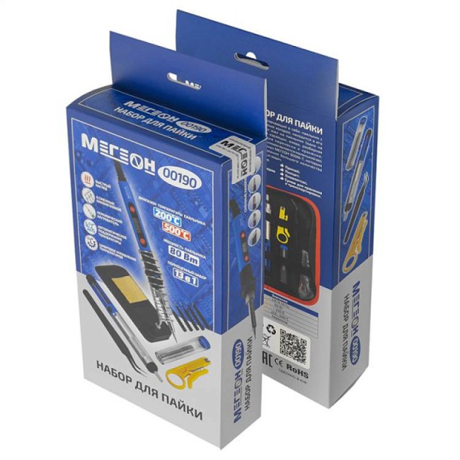 Набор для пайки МЕГЕОН 00190 Набор для пайки МЕГЕОН 00190