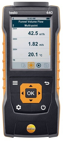 Комплект Testo 440 с люкс-зондом и кейсом Комплект Testo 440 с люкс-зондом и кейсом