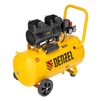 Компрессор безмасляный малошумный DLP-1500/50 Denzel Компрессор безмасляный малошумный DLP-1500/50 Denzel