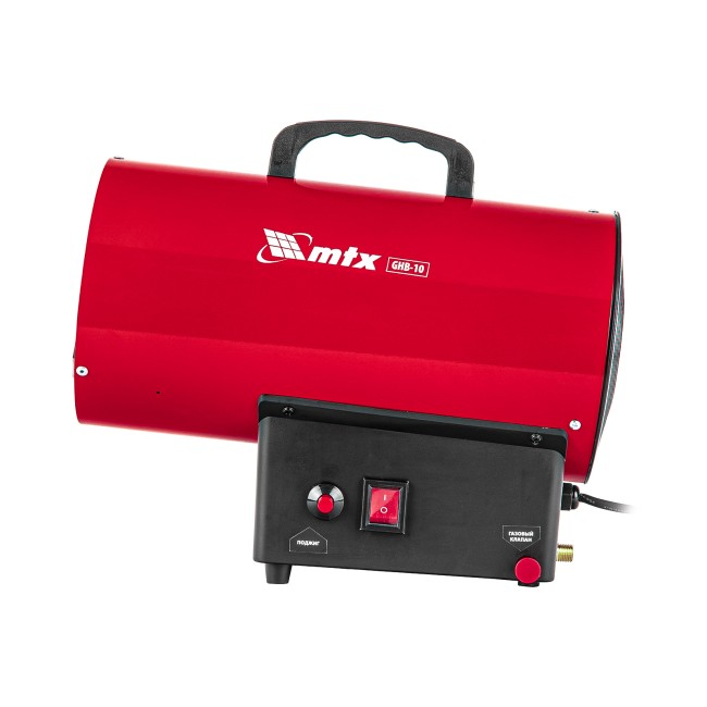 Газовая тепловая пушка GHB-10, 10 кВт, 320 м3/ч, пропан-бутан MTX Газовая тепловая пушка GHB-10, 10 кВт, 320 м3/ч, пропан-бутан MTX