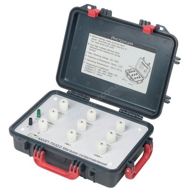 Магазин сопротивлений АКИП-7502/2 Магазин сопротивлений АКИП-7502/2