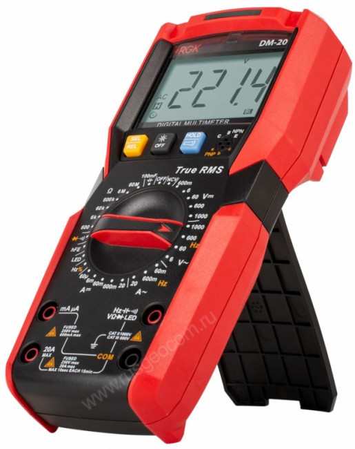 Мультиметр RGK DM-20 с поверкой Мультиметр RGK DM-20 с поверкой