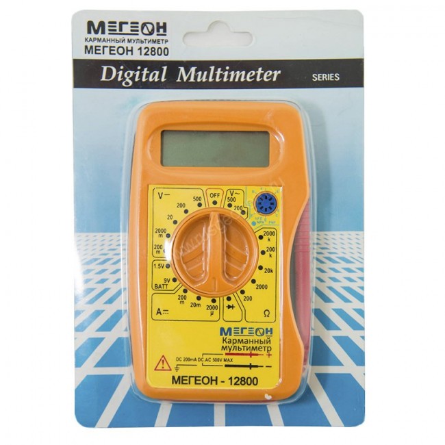 Мультиметр МЕГЕОН 12800 Мультиметр МЕГЕОН 12800