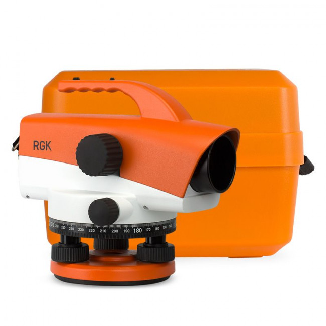 Комплект оптический нивелир RGK C-32 штатив рейка - 3 в 1 Комплект оптический нивелир RGK C-32 штатив рейка - 3 в 1