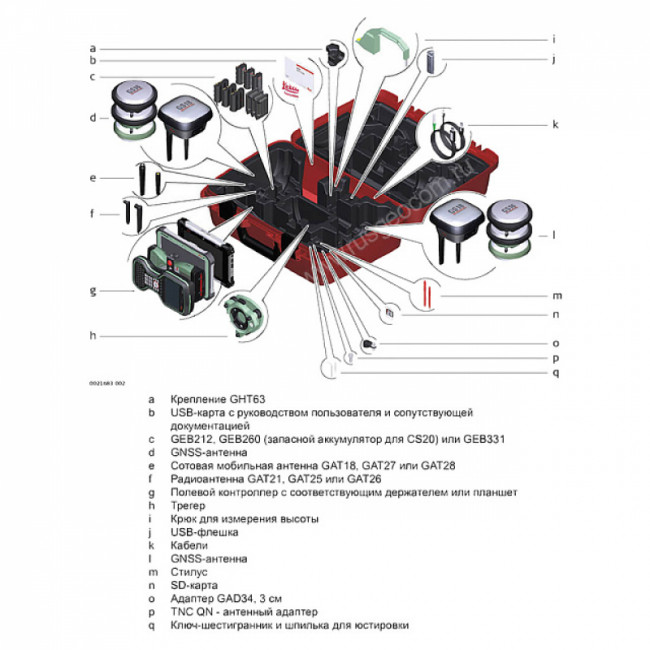 Комплект GNSS-приемника RTK база Leica GS18T GSM Комплект GNSS-приемника RTK база Leica GS18T GSM