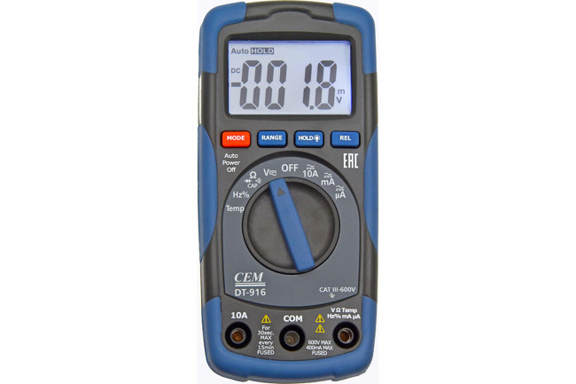 Мультиметр CEM DT-916 Мультиметр CEM DT-916