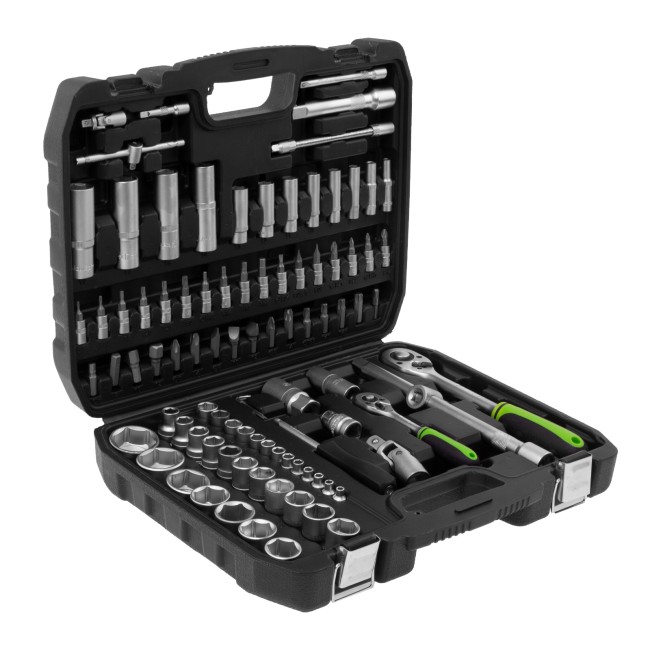 Набор инструмента 1/2", 1/4" 94 предмета Сибртех Набор инструмента 1/2", 1/4" 94 предмета Сибртех