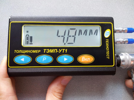Ультразвуковой толщиномер ТЭМП-УТ1c Ультразвуковой толщиномер ТЭМП-УТ1c