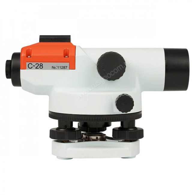 Комплект оптический нивелир RGK C-28 + штатив S6-N + рейка AMO S3 Комплект оптический нивелир RGK C-28 + штатив S6-N + рейка AMO S3