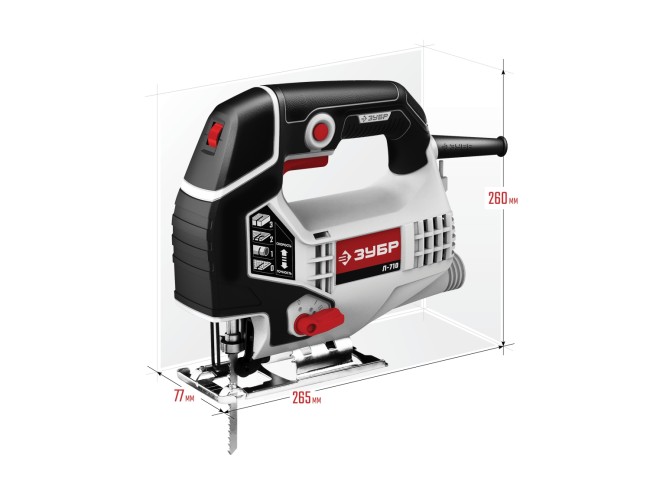 Электрический лобзик Л-710 ЗУБР Электрический лобзик Л-710 ЗУБР