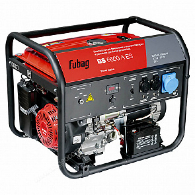 Бензиновый генератор FUBAG BS 6600 A ES Бензиновый генератор FUBAG BS 6600 A ES