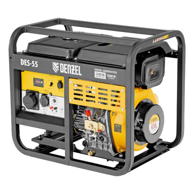 Генератор дизельный DES-55, 5,5 кВт Denzel Генератор дизельный DES-55, 5,5 кВт Denzel