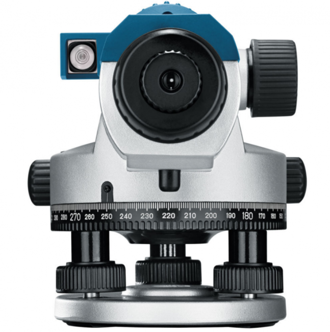 Комплект оптический нивелир Bosch GOL 20D штатив рейка - 3 в 1 Комплект оптический нивелир Bosch GOL 20D штатив рейка - 3 в 1