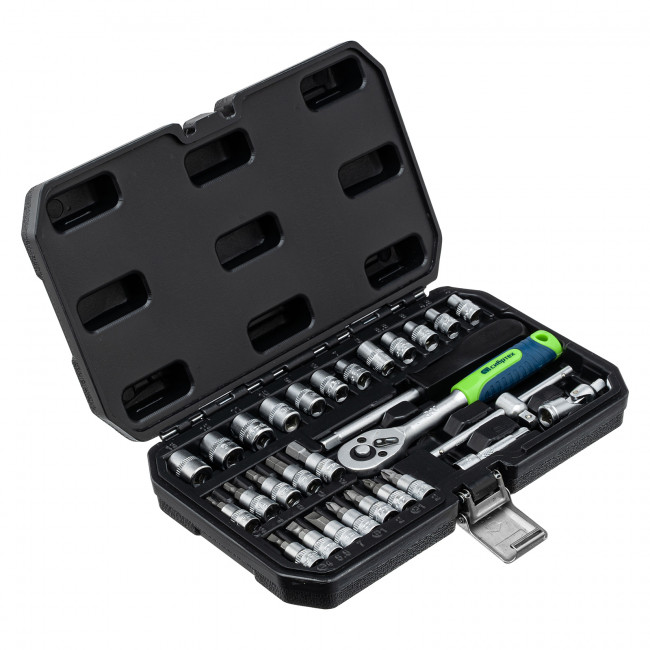 Набор инструментов 1/4" 29 предметов Сибртех Набор инструментов 1/4" 29 предметов Сибртех