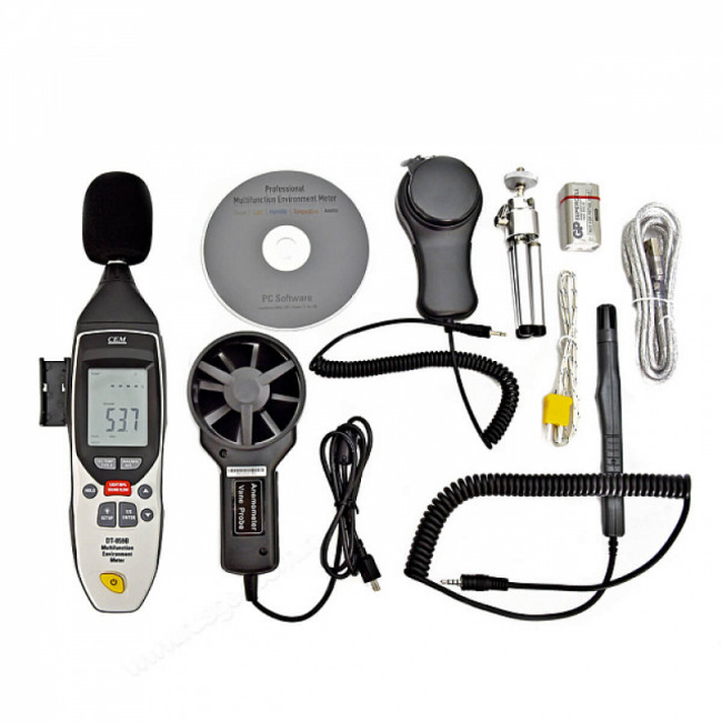 Многофункциональный измеритель окружающей среды CEM DT-859B Многофункциональный измеритель окружающей среды CEM DT-859B