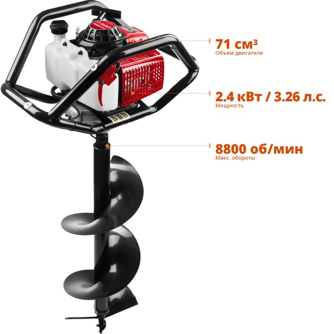 Мотобур МБ2-300 Н ЗУБР