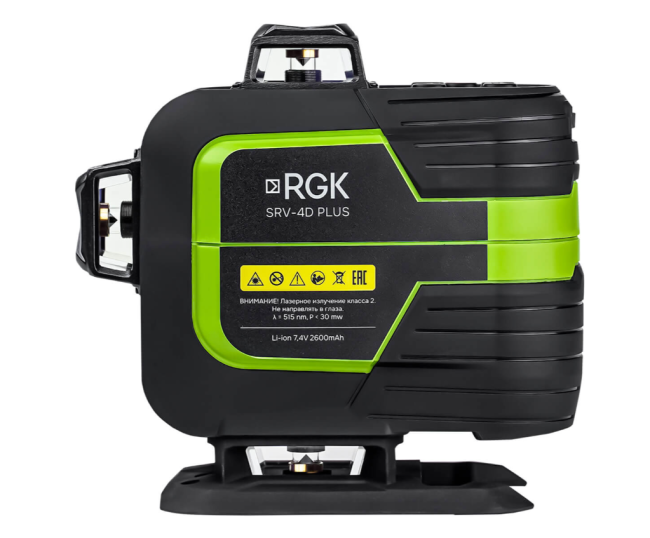 Лазерный построитель с сервоприводом RGK SRV-4D PLUS с функцией установки наклона луча Лазерный построитель с сервоприводом RGK SRV-4D PLUS с функцией установки наклона луча