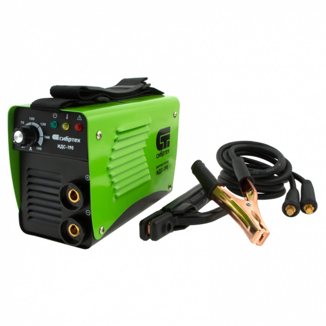 Аппарат инверторный дуговой сварки ИДС-190 Сибртех Аппарат инверторный дуговой сварки ИДС-190 Сибртех