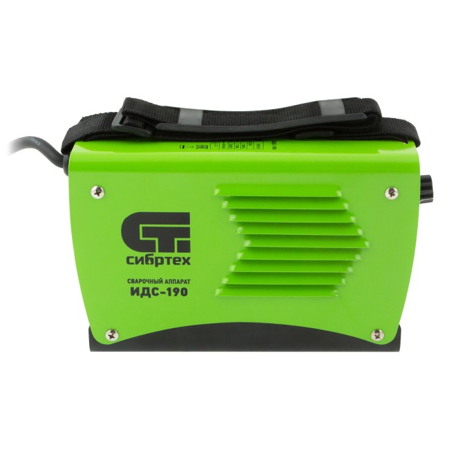 Аппарат инверторный дуговой сварки ИДС-190 Сибртех Аппарат инверторный дуговой сварки ИДС-190 Сибртех