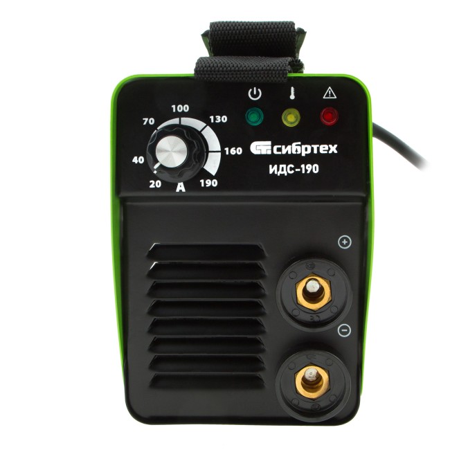 Аппарат инверторный дуговой сварки ИДС-190 Сибртех Аппарат инверторный дуговой сварки ИДС-190 Сибртех
