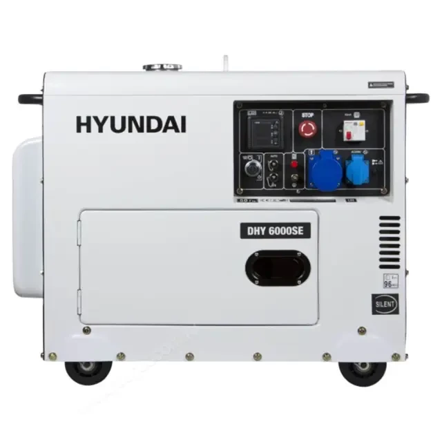 Дизельный генератор Hyundai DHY 6000SE Дизельный генератор Hyundai DHY 6000SE