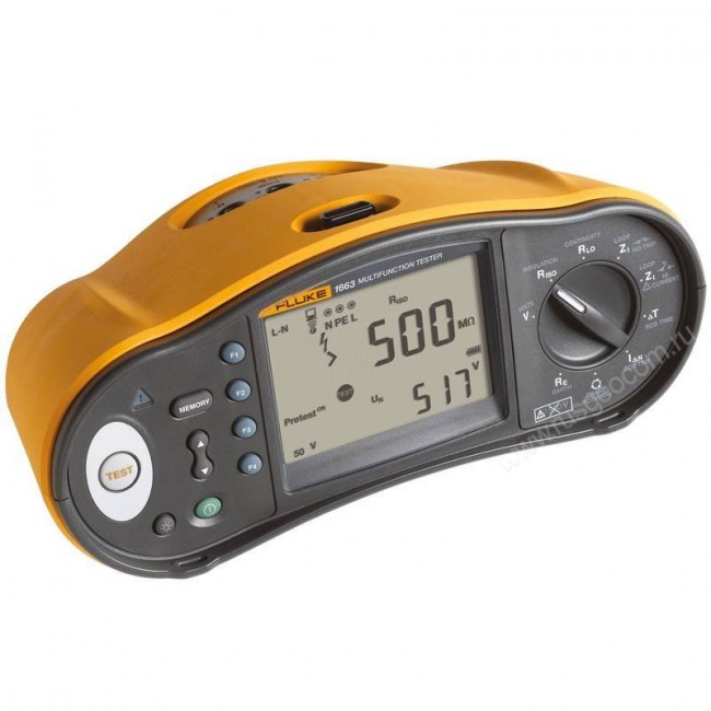 Многофункциональный тестер электроустановок Fluke 1663 SCH Многофункциональный тестер электроустановок Fluke 1663 SCH
