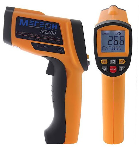 Инфракрасный термометр МЕГЕОН 162200 Инфракрасный термометр МЕГЕОН 162200