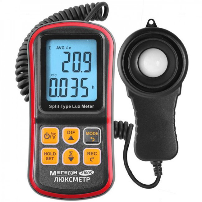 Люксметр МЕГЕОН 21005 Люксметр МЕГЕОН 21005