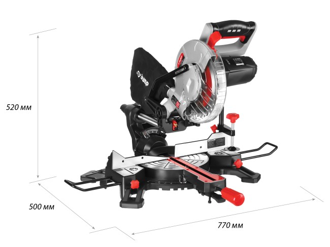 Пила торцовочная с протяжкой ЗПТ-210-1600 ПЛ ЗУБР Пила торцовочная с протяжкой ЗПТ-210-1600 ПЛ ЗУБР