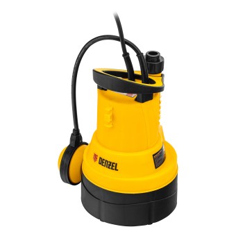 Дренажный насос для чистой воды DPB400, 400 Вт, подъем 11 м, 5500 л/ч Denzel Дренажный насос для чистой воды DPB400, 400 Вт, подъем 11 м, 5500 л/ч Denzel