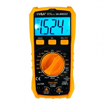 Цифровой мультиметр VA-MM202 Цифровой мультиметр VA-MM202