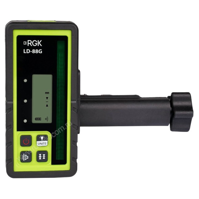 Комплект: ротационный нивелир RGK SP-100G + миллиметровый приёмник излучения RGK LD-88G Комплект: ротационный нивелир RGK SP-100G + миллиметровый приёмник излучения RGK LD-88G