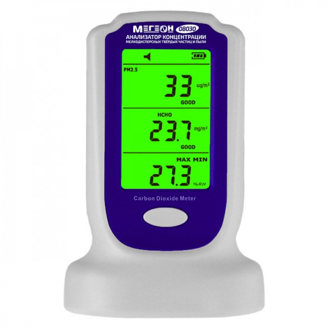 Анализатор концентрации мелкодисперсных твёрдых частиц МЕГЕОН 08030 Анализатор концентрации мелкодисперсных твёрдых частиц МЕГЕОН 08030
