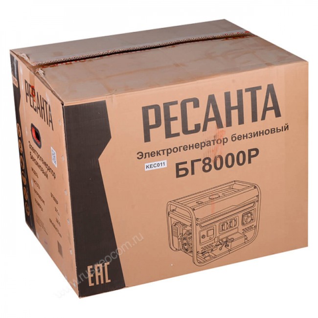 Бензиновый генератор Ресанта БГ 8000 Р Бензиновый генератор Ресанта БГ 8000 Р